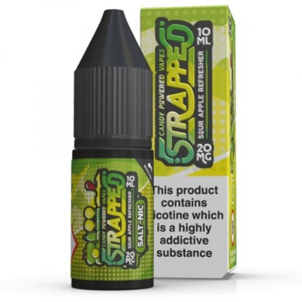 Sour Apple Refresher Strapped Nic Salts 10ml