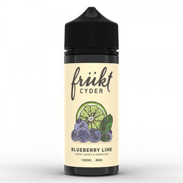 Blackberry Lime Frukt Cider 100ml Shortfill E-liqu...