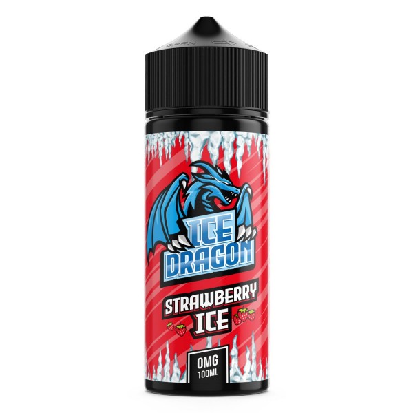 Strawberry Ice by Ice Dragon 100ml Shortfill E Liq...