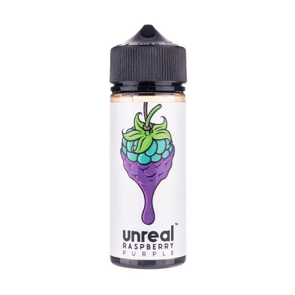 Unreal Raspberry E Liquid 100ml Purple