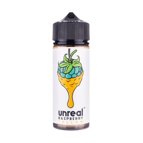 Unreal Raspberry E Liquid 100ml Yellow