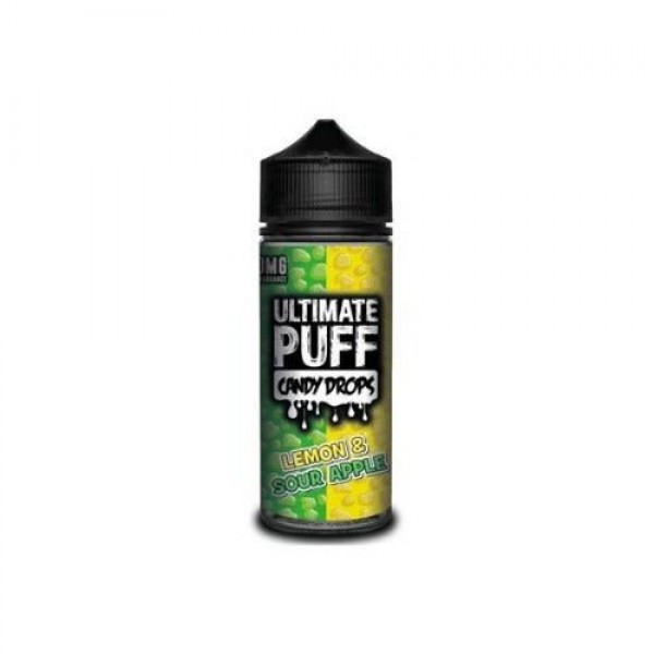 Ultimate Puff Candy Drops Lemon & Sour Apple 100ml Shortfill