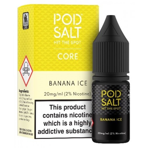 Banana Ice Nicotine Salt E-Liquid - Pod Salt