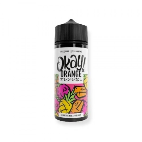 Rapsberry & Pineapple 100ml by Okay Orange