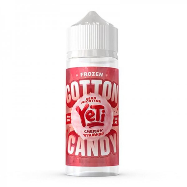 Yeti Frozen Cotton Candy Cherry Strawbs 100ml