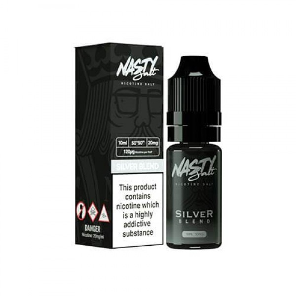 Silver Tobacco Nasty Salt by Nasty Juice 10ml