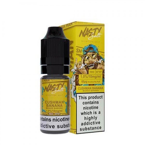 Cush Man Banana Nasty Salt by Nasty Juice 10ml