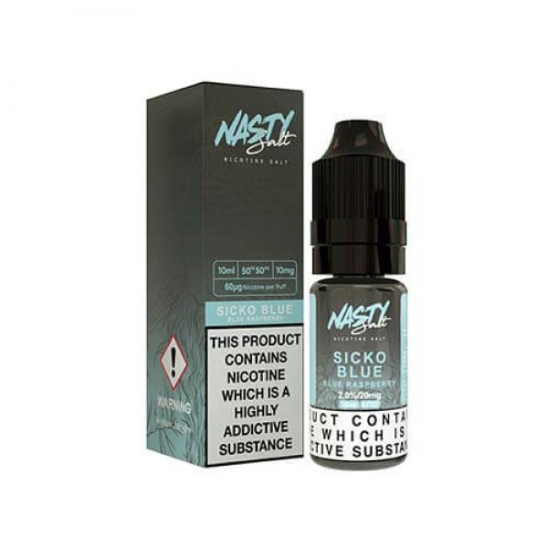 Sicko Blue Nasty Salt by Nasty Juice 10ml