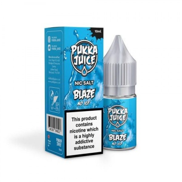 Blaze No Ice Pukka Juice Nic Salts