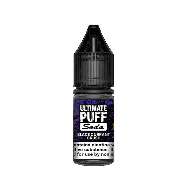 Ultimate Puff 50/50 10ml - Soda - Blackcurrant Cru...