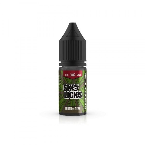 Truth or Pear By Six Licks 50/50 E-Liquids